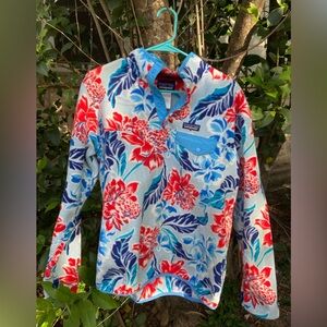 Patagonia Synchilla Snap-T Fleece Hawaiian print